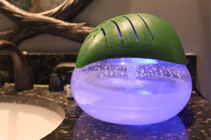 EcoGecko Green Leaf Air Revitalizer - Lavender Oil Diffuser & Room Aromatizer