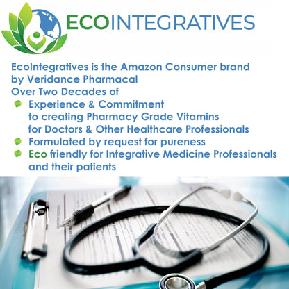 EcoIntegratives Lithium Orotate 20 mg – Mood, Memory & Brain Health (100 Caps)