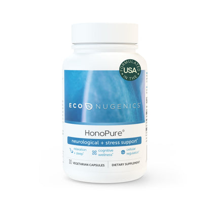 EcoNugenics HonoPure Magnolia Bark Extract – 98% Honokiol | Brain Function, Sleep & Mood Support