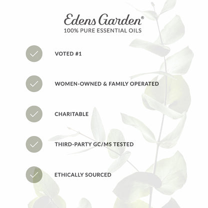 Edens Garden Essential Oil Roll-On 3-Pack – 10 ml Each | 100% Pure Therapeutic Grade & Natural Aromatherapy