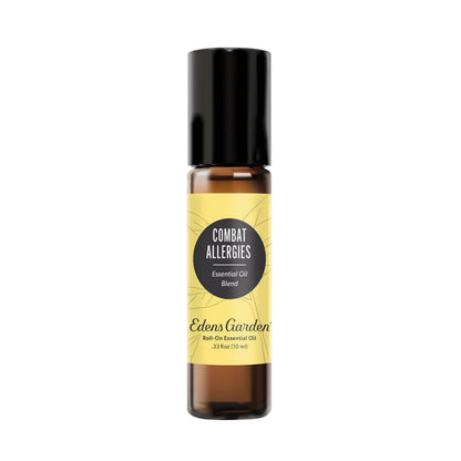 Edens Garden Combat Allergies Essential Oil Roll-On Blend 10 ml – Pre-Diluted, Kid Safe