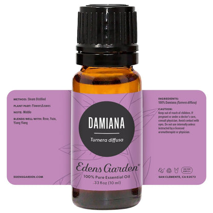 Edens Garden Damiana Essential Oil – 100% Pure, Premium Grade