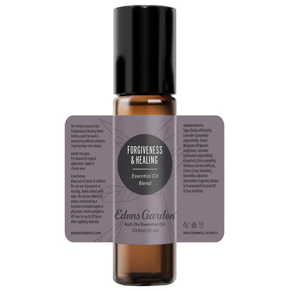 Edens Garden Forgiveness & Healing Essential Oil Roll-On – 10 ml, Pure Premium Grade