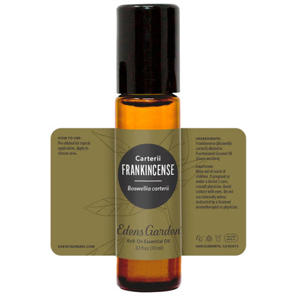 Edens Garden Frankincense Carterii Essential Oil Roll-On – 10 ml, 100% Pure & Premium Grade