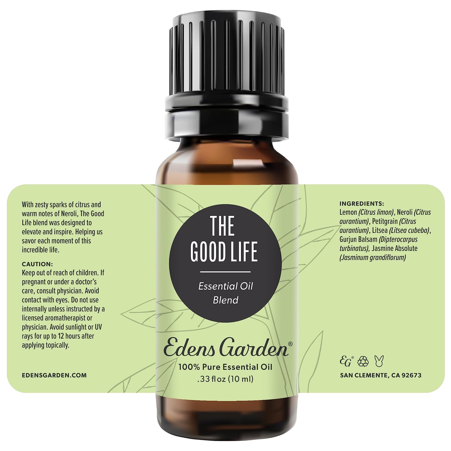 Edens Garden The Good Life Essential Oil Blend – 100% Pure Premium Grade, 10 ml