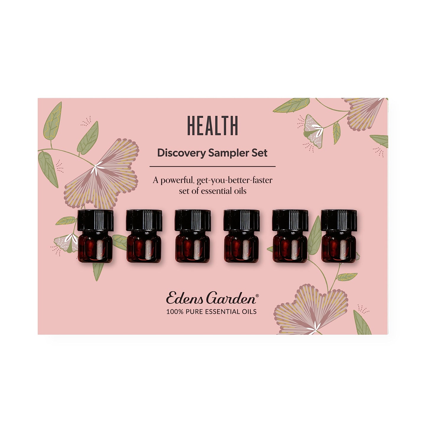 Edens Garden Health Discovery 6 Set - 0.92 ml Each, 100% Pure Therapeutic Grade Essential Oils