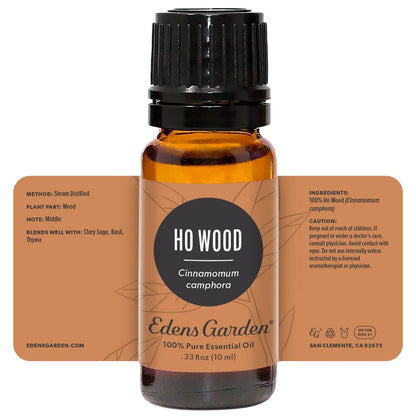 Edens Garden Ho Wood Essential Oil - 10 ml | 100% Pure Premium Grade