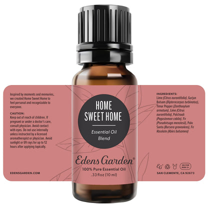 Edens Garden Home Sweet Home Essential Oil Blend – 10 ml, 100% Pure
