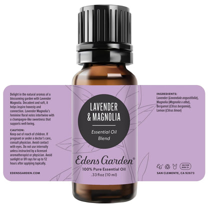 Edens Garden Lavender Magnolia Essential Oil Blend - 100% Pure Premium Grade