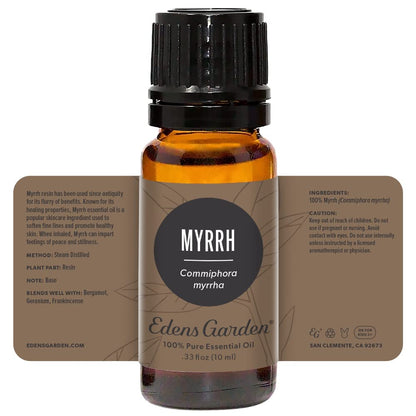 Edens Garden Myrrh Essential Oil - 100% Pure Premium Grade, 10 ml
