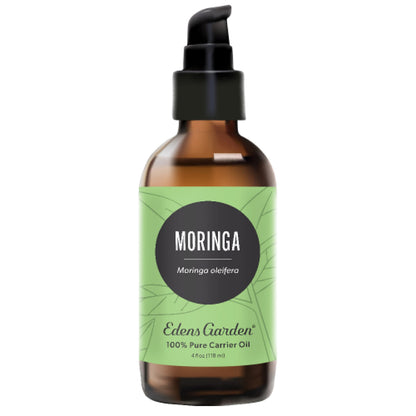 Edens Garden Moringa Carrier Oil – 100% Pure, Hexane Free (118 ml)