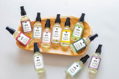 Edens Garden Muscle Relief Bath & Body Oil – Peppermint and Wintergreen, 2 oz