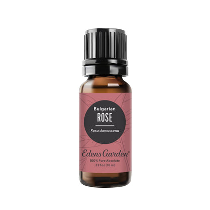 Edens Garden Rose Bulgarian Absolute Essential Oil - 100% Pure, Premium Grade, 10 mL
