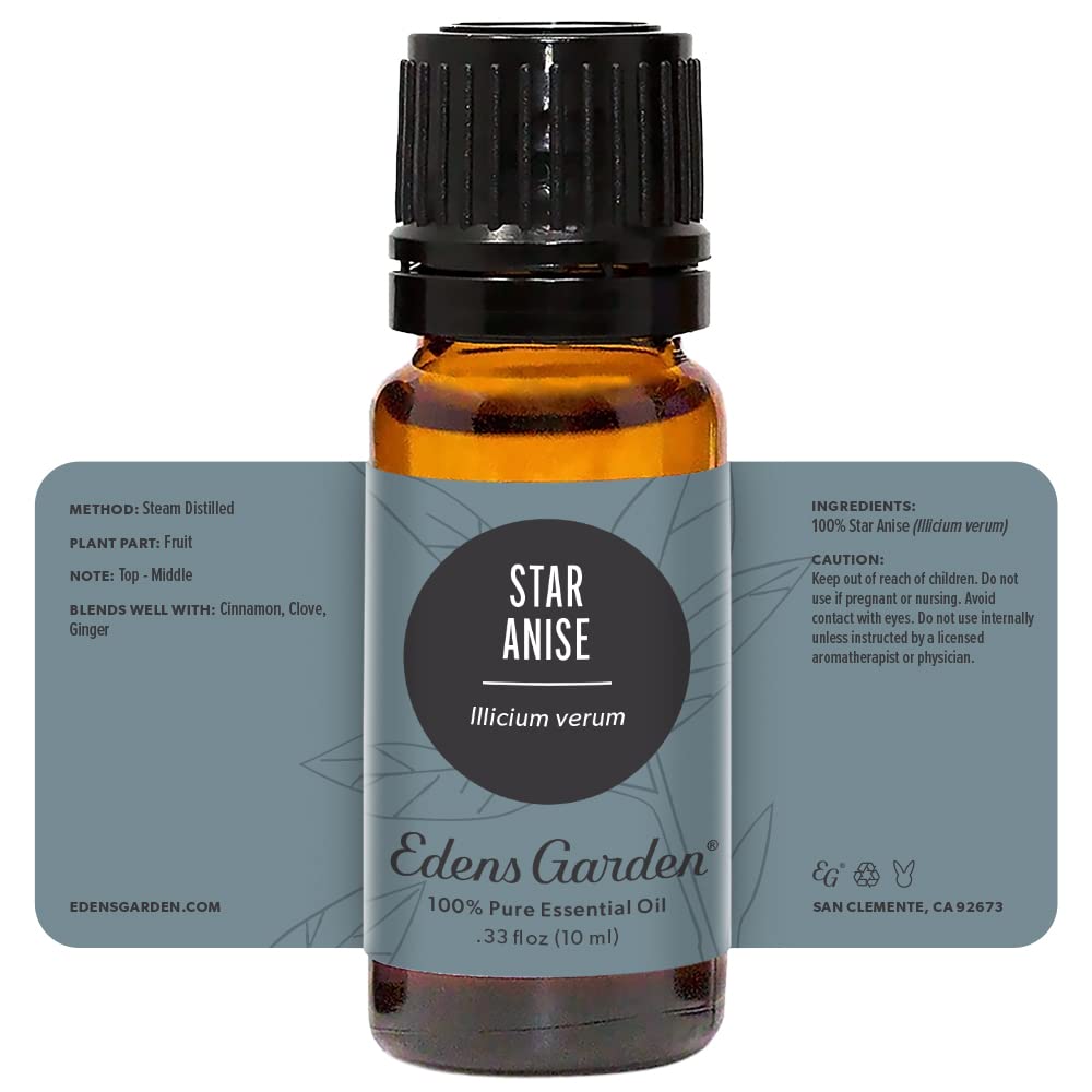 Edens Garden Star Anise Essential Oil – 10 ml, 100% Pure, Premium Grade