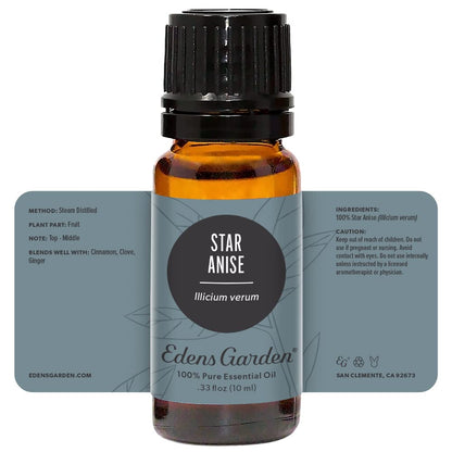 Edens Garden Star Anise Essential Oil – 10 ml, 100% Pure, Premium Grade