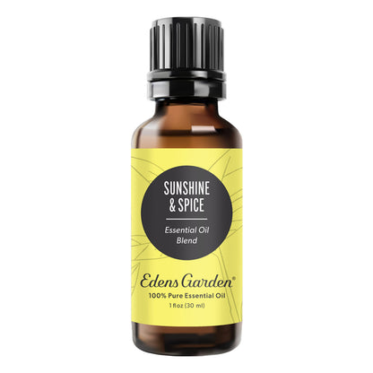 Edens Garden Sunshine Spice Essential Oil Blend - 100% Pure Premium Grade, Undiluted, Natural & Aromatherapy 30 ml (1 fl oz)