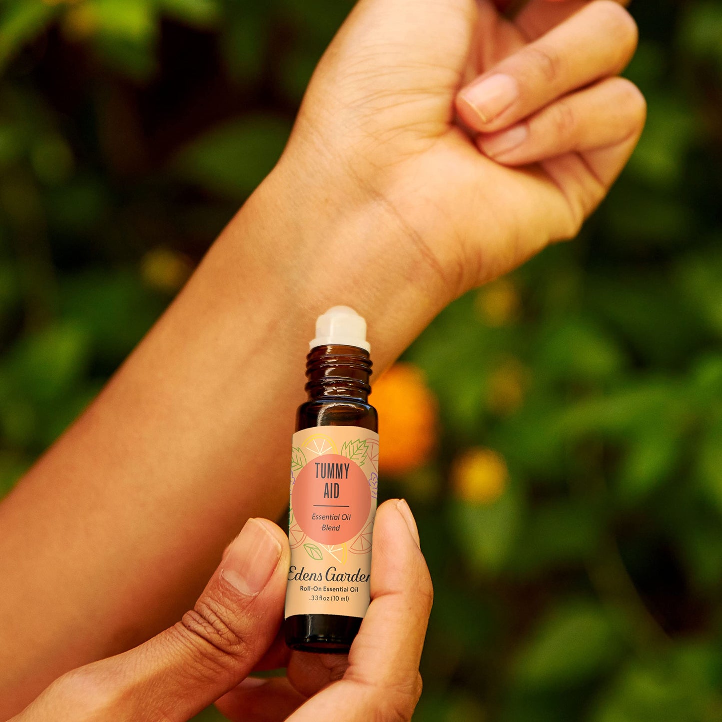 Edens Garden Tummy Essential Oil Roll-On – 100% Pure Premium Grade, Pre-Diluted 10 ml