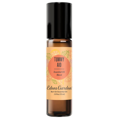 Edens Garden Tummy Essential Oil Roll-On – 100% Pure Premium Grade, Pre-Diluted 10 ml