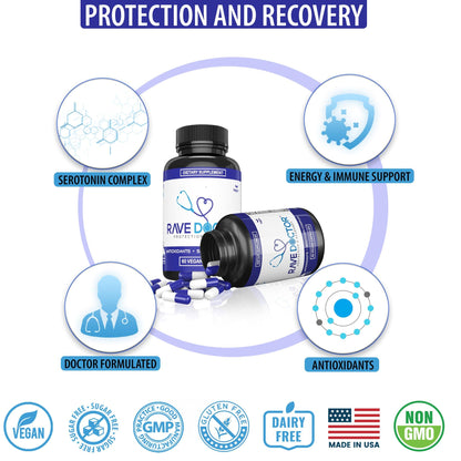 Rave Doctor 5-HTP Supplement | Essential Festival Vitamins