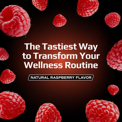 Effective Nutra Mushroom Gummies 2500mg - 10-in-1 Lion’s Mane, Reishi, Chaga, Cordyceps & More - Focus, Clarity, Memory - Raspberry Flavor, Vegan, Made in USA (2-Pack)