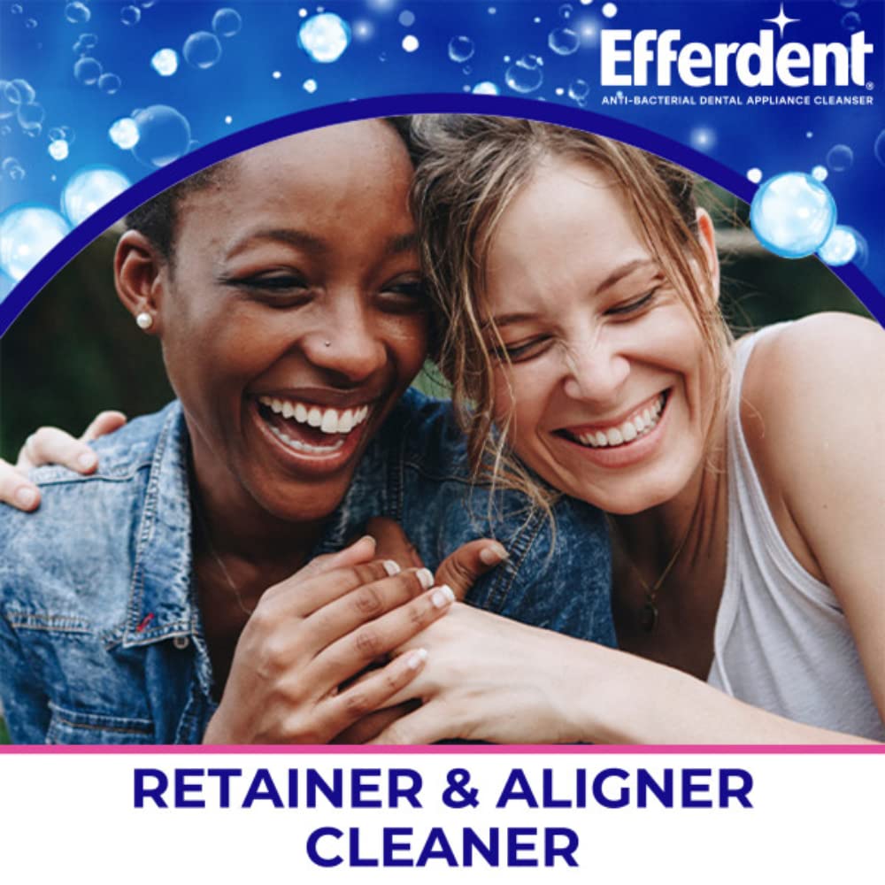 Efferdent Retainer Cleaning Tablets – Minty Fresh & Clean, 44 Count