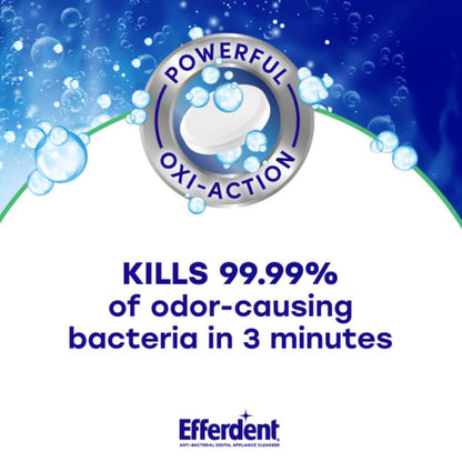Efferdent Retainer Cleaning Tablets – Minty Fresh & Clean, 44 Count