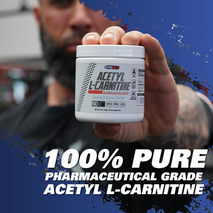 EHP Labs Acetyl L-Carnitine Powder – Brain Health, Energy & Heart Support | 100 Servings