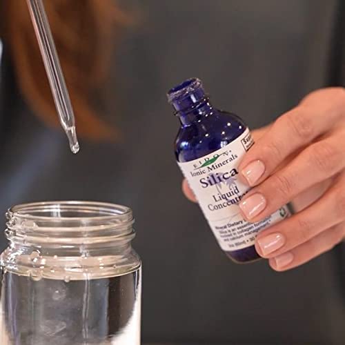 Eidon Liquid Silica Mineral Concentrate – Silica Supplement for Hair, Skin & Nails – Collagen Support | 2 oz