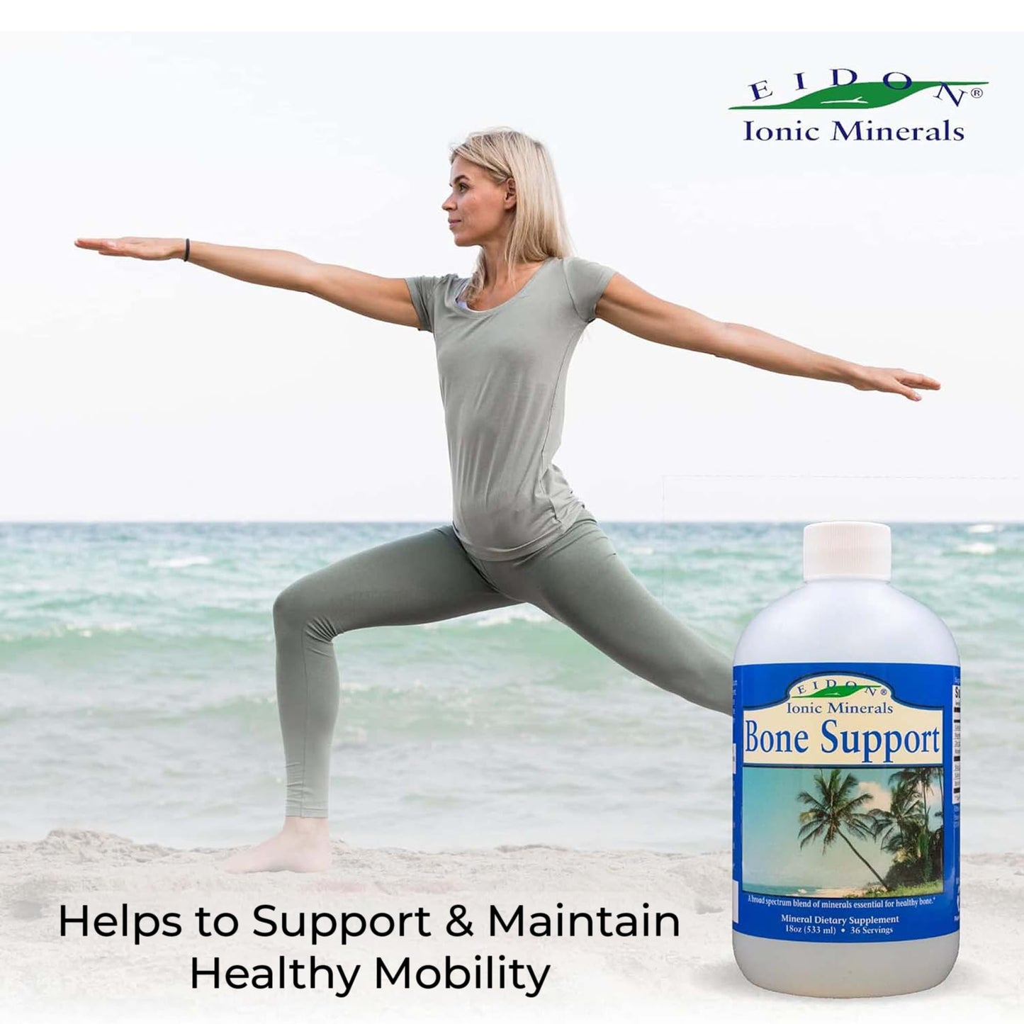 Eidon Mineral Wellness Liquid Supplement — Ionic Trace Minerals Drops (2 oz)