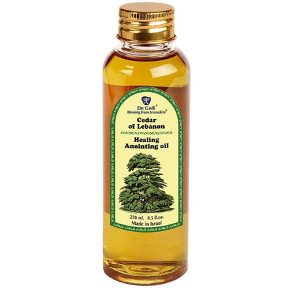 Ein Gedi Cedar of Lebanon Anointing Oil – 250ml (8.5 oz) Holy Land