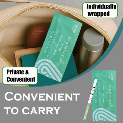 Elate Early Detection Pregnancy Test Strips – 6 Days Early, 100 Count