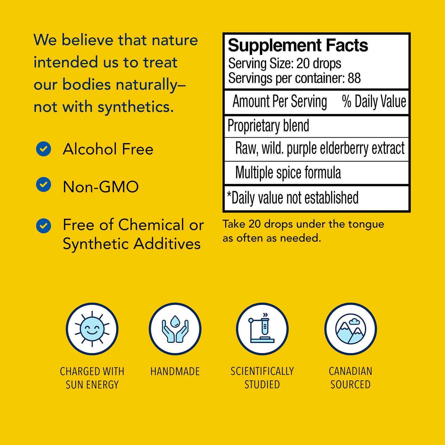 Elderol Mineral Supplement 2 oz – North American Herb & Spice Elderberry Extract