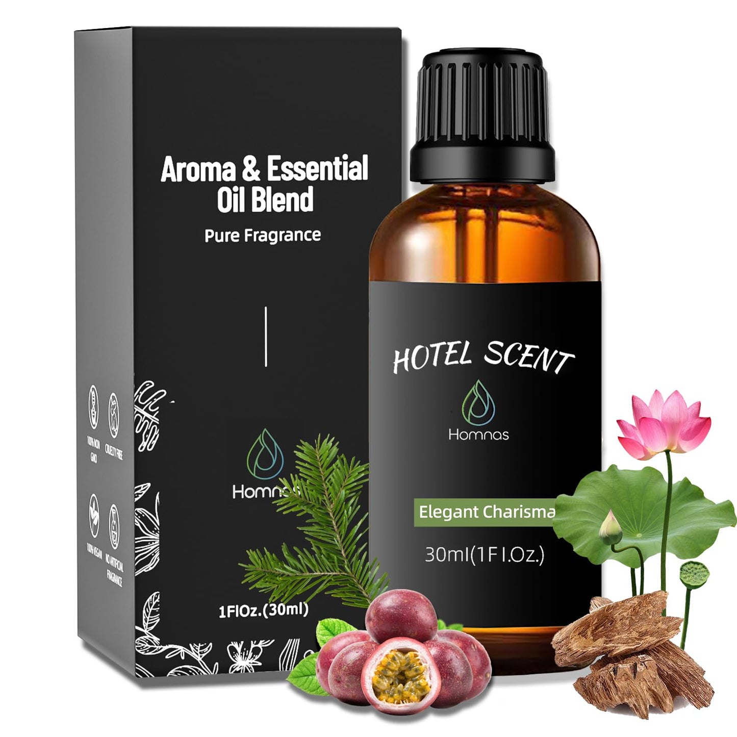 Elegant Charisma Essential Oil for Diffusers - Shangri-La Inspired 30ML