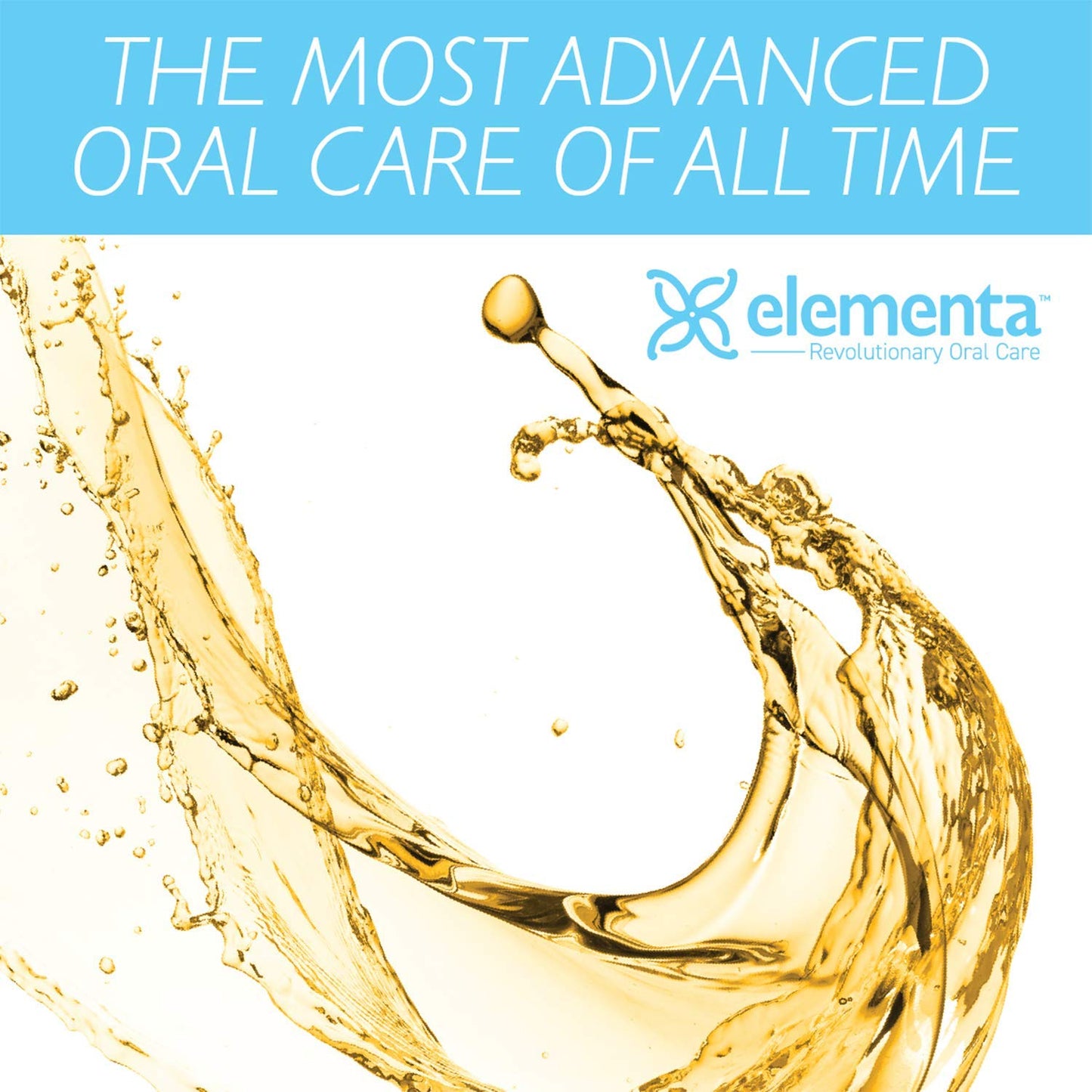 Elementa Silver Nano Mouthwash Refill Pack – 40 oz | Dentist Formulated, Alcohol & Fluoride Free