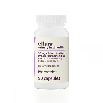 ellura 36 mg PACs – Clinically Backed Cranberry Extract, 90 Capsules | Urinary Tract Health