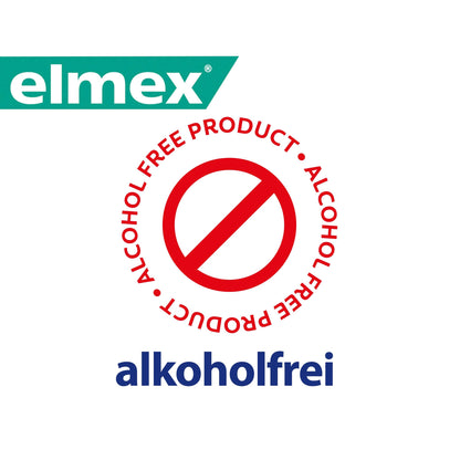 Elmex Sensitive Mouthwash for Sensitive Teeth 3.4 oz - Amine Fluoride, Alcohol-Free