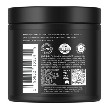 ELMNT 2150mg Super Liposomal Glutathione – Vitamin C + Quercetin (90 Pills, Non-GMO)