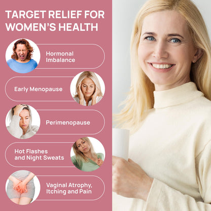 Elrisme Estriol Cream for Women – Natural Bioidentical Estrogen, Menopause Support, 50ml