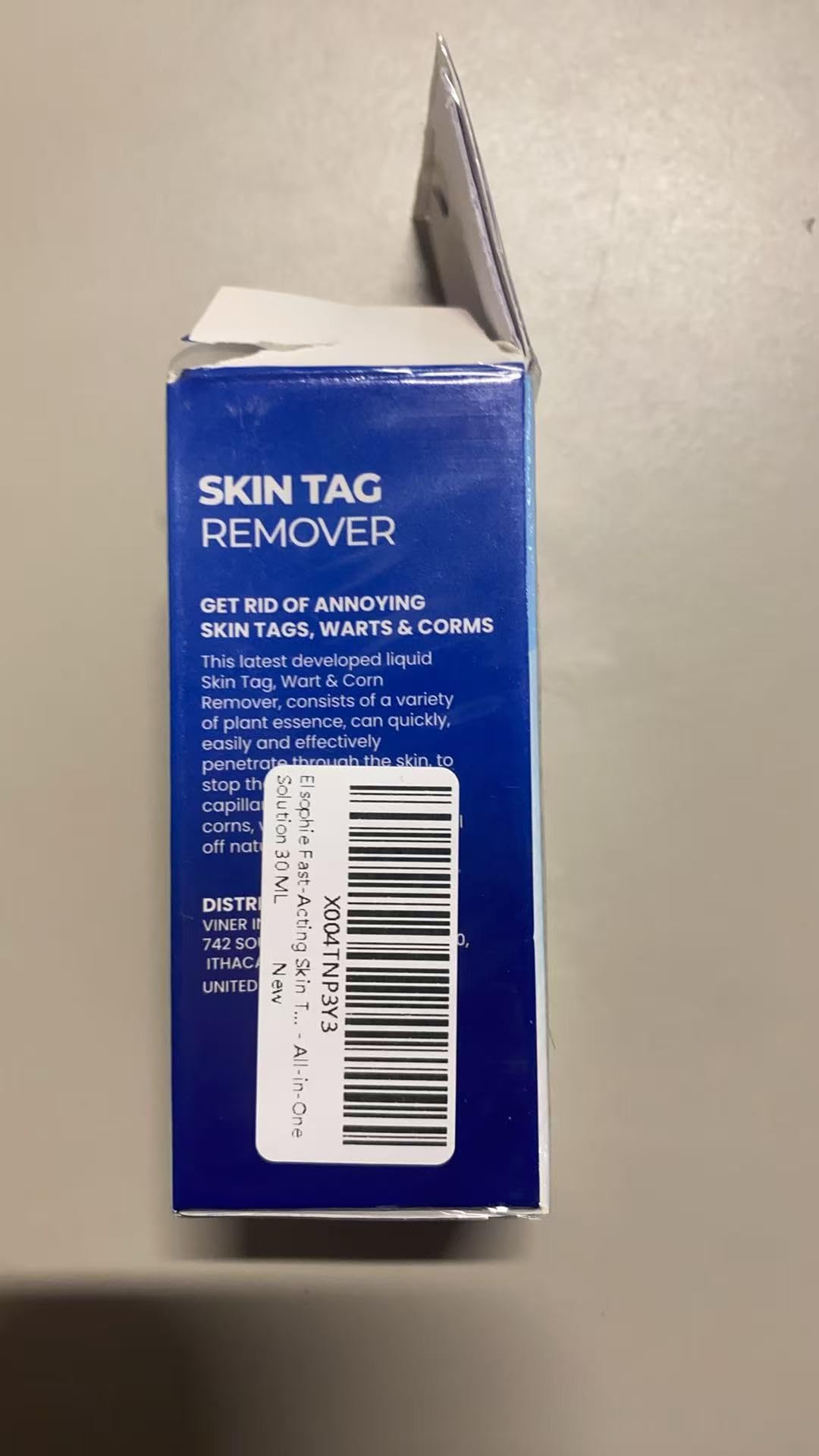 Elsophie Fast-Acting Skin Tag Removal Freeze Away – Maximum Strength Salicylic, All-in-One 30 ml