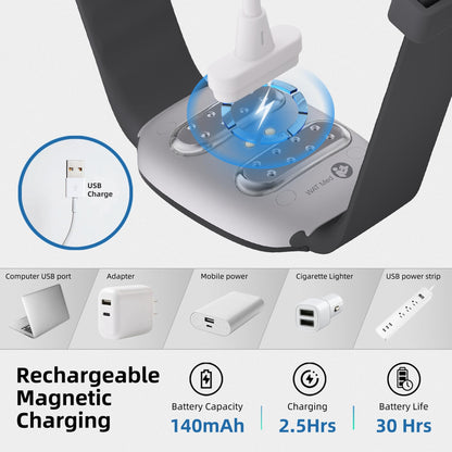 EmeTerm Fashion – FDA-Cleared Nausea Relief Wristband (Drug-Free, Rechargeable) for Morning, Motion & Travel Sickness