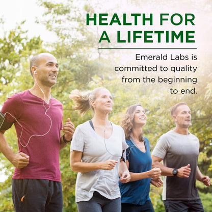 Emerald Labs B-Healthy Vegan Vitamin B Complex | Immune, Brain & Heart Support