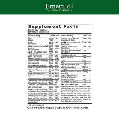 EMERALD LABS Men's 45+ 1-Daily Multi – Saw Palmetto, Lycopene & More | Heart, Bone & Immune Support