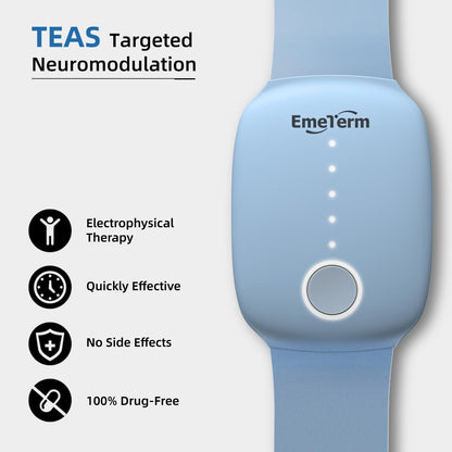 EmeTerm Fashion FDA-Cleared Nausea Relief Wrist Bands – Drug-Free, Non-Invasive