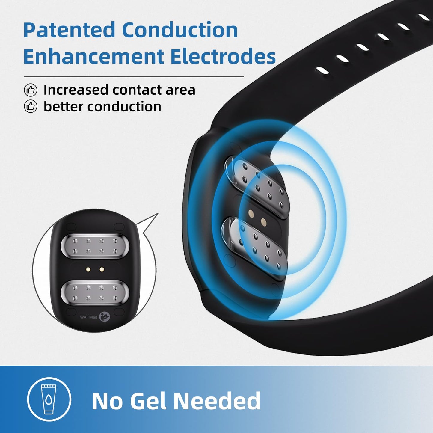 EmeTerm Fashion – FDA-Cleared Nausea Relief Wristbands, Drug-Free, Rechargeable