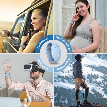 EmeTerm Fashion FDA-Cleared Nausea Relief Wrist Bands – Drug-Free, Non-Invasive
