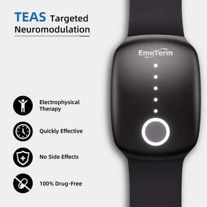 EmeTerm Fashion – FDA-Cleared Nausea Relief Wristbands, Drug-Free, Rechargeable