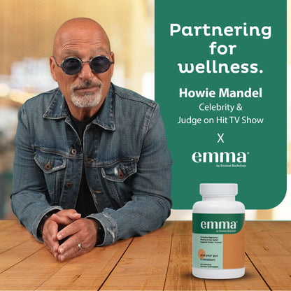 Emma Gut Health 4 Pack – Gas & Bloating Relief, Constipation & Leaky Gut Support, 240 Capsules