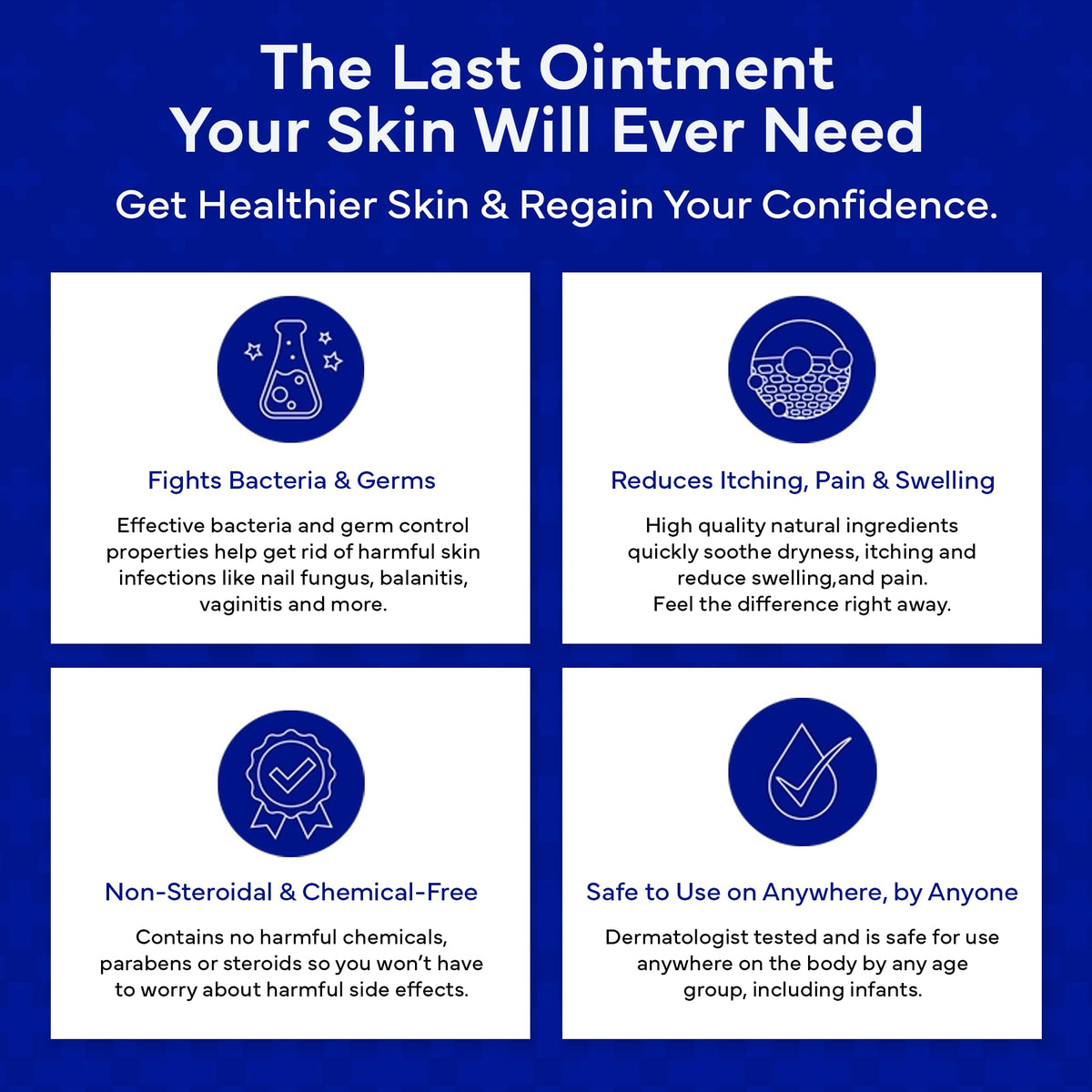 EMUAID Ointment 16oz — Steroid-Free Skin Care for Eczema, Psoriasis, and Dermatitis