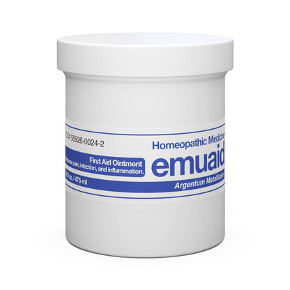 EMUAID Ointment 16oz — Steroid-Free Skin Care for Eczema, Psoriasis, and Dermatitis