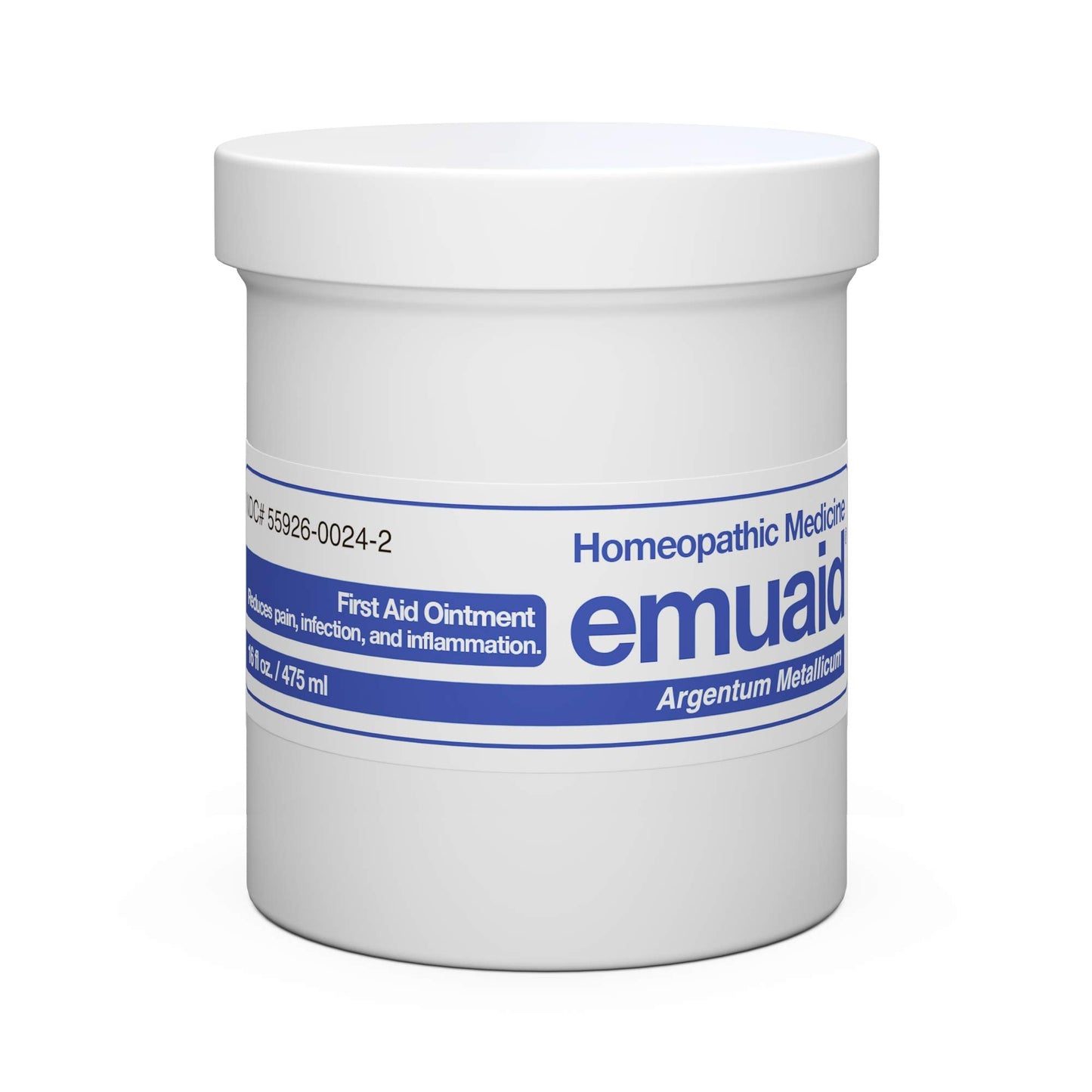 emuaid Ointment for Eczema & Psoriasis Relief – 16oz, Steroid-Free, Chemical-Free